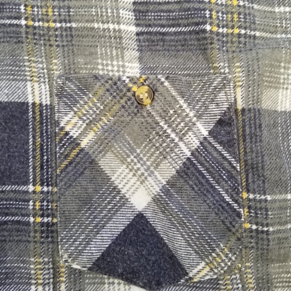 Men's Outback Rider Gray Flannel Size Large - Picture 7 of 10